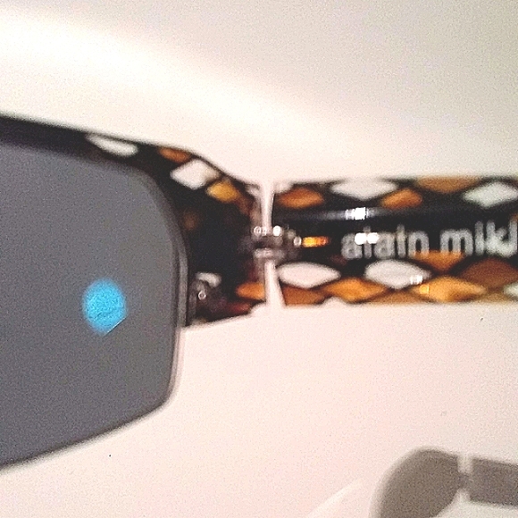 Alain Mikli Vintage Handmade Artsy Unique French Unisex Sunglass Eyeglass Frames - Picture 9 of 10